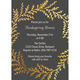 Gorgeous Foil Wreath Invitations Image 2 of 6